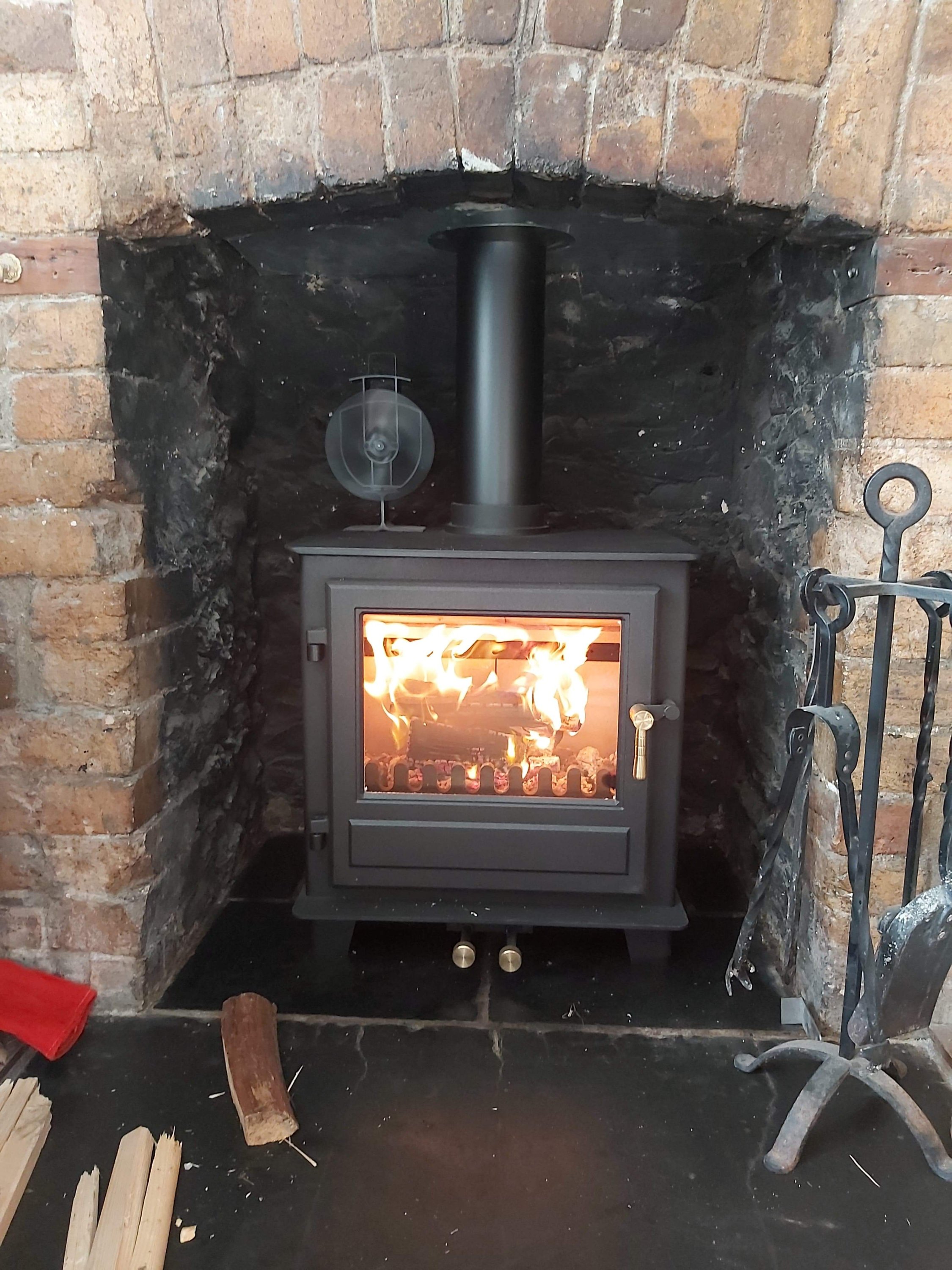 Clock Blirhfield 5 installed by our friends Harbour Stoves in Ivybridge