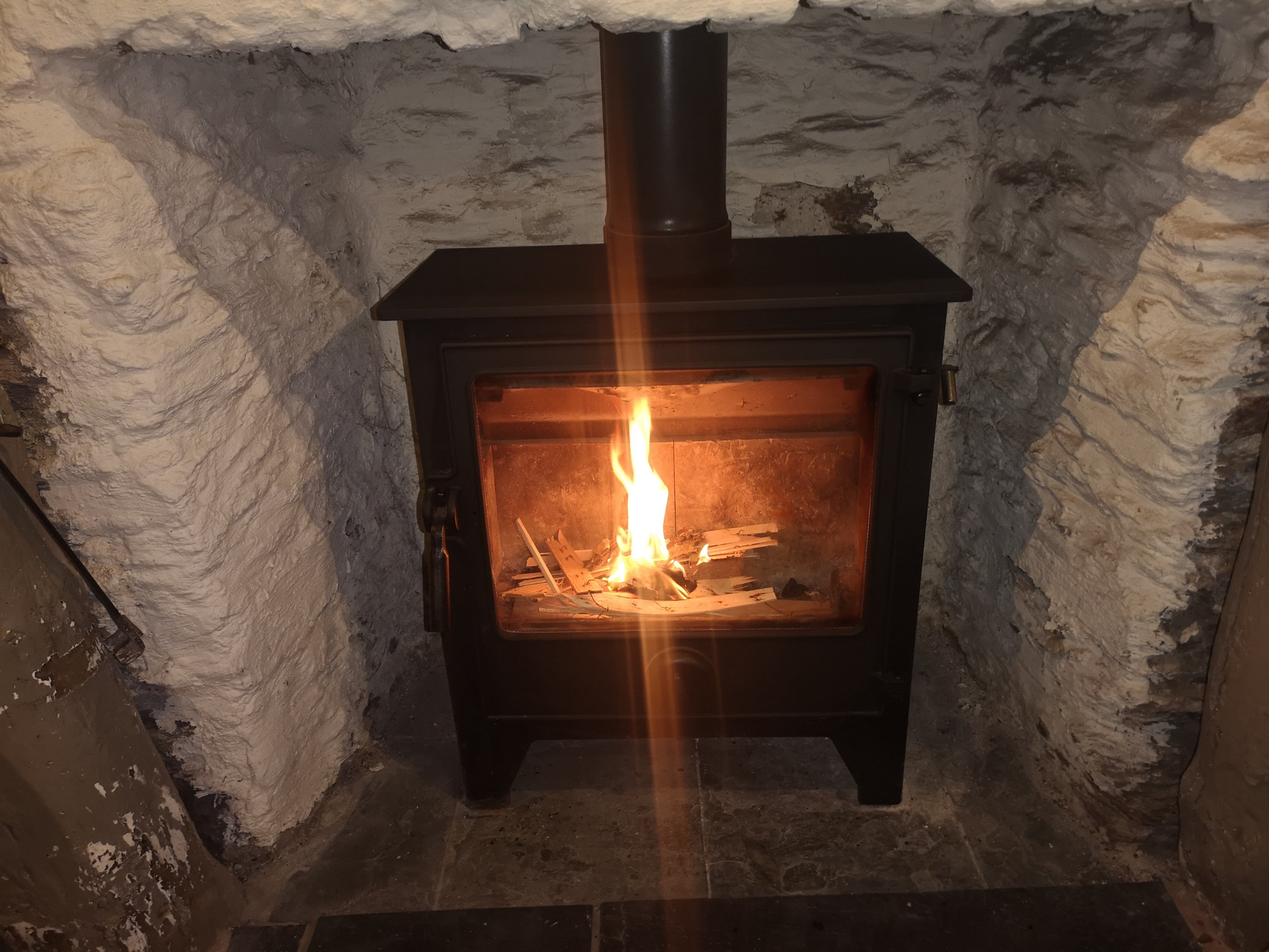 Dean forge Woodburner, Sweep and Service at the Bayards Cove inn Dartmouth